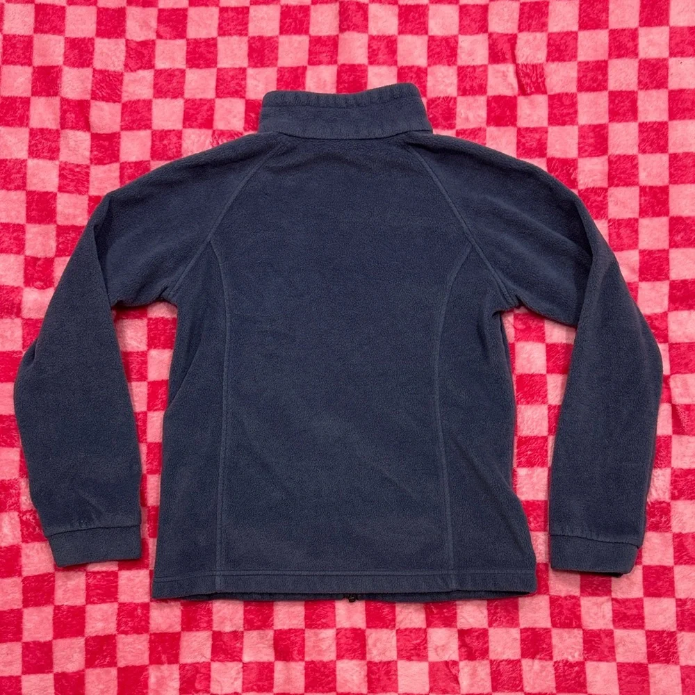 Columbia Dark Blue Full-Zip Fleece Jacket - Picture 6 of 6